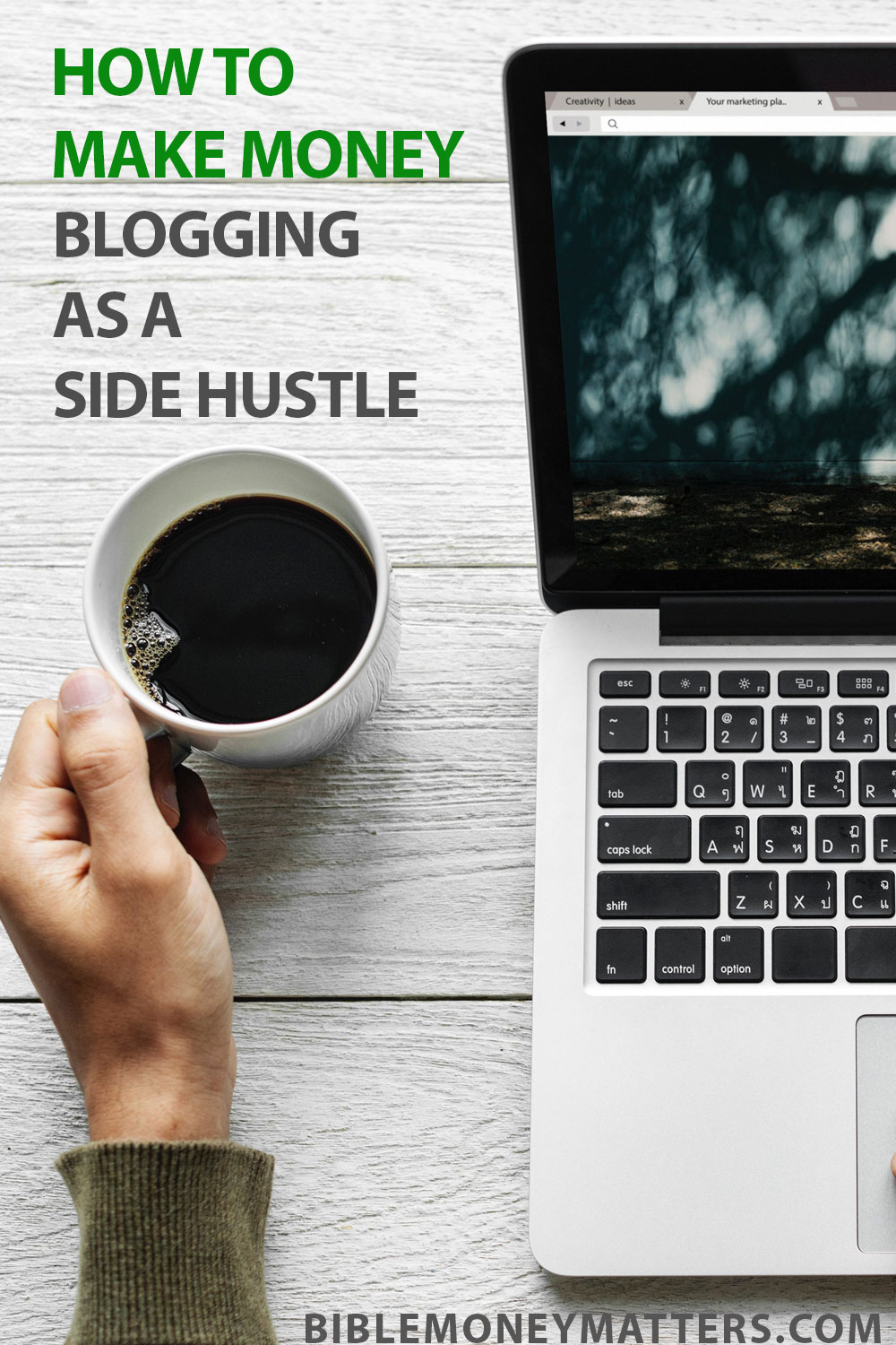 Blogging As A Side Hustle: How to Make Money Blogging Part-Time