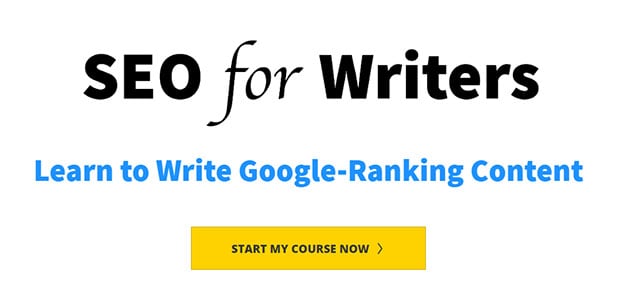SEO For Writers Course Review