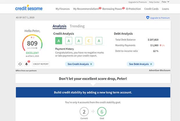 Credit Sesame Mobile Android App Review: Check Your Credit ...