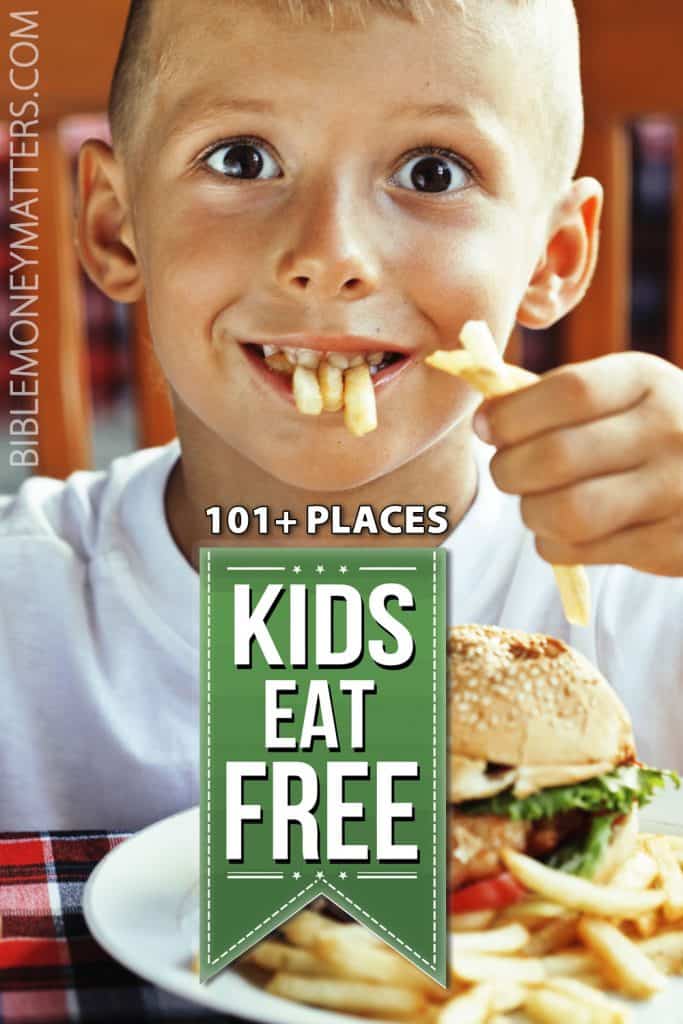 101 Restaurants Where Kids Eat Free 2021 Update The Ultimate List