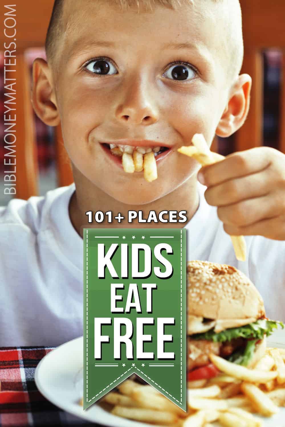 101+ Restaurants Where Kids Eat Free