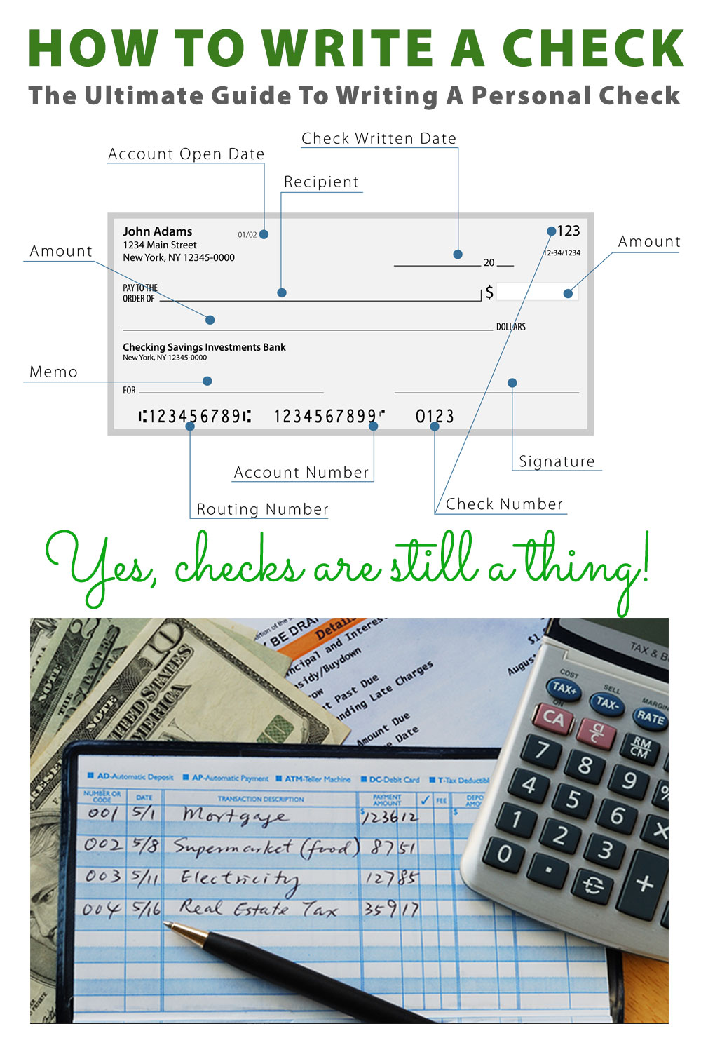 How To Write A Check: The Ultimate Guide To Writing A Check