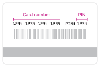 redeeming your Walmart Gift card code using card number and PIN