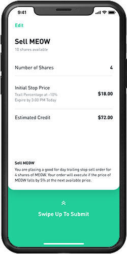 Robinhood Mobile app