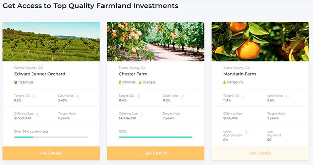 FarmTogether Top Quality Farmland Investments