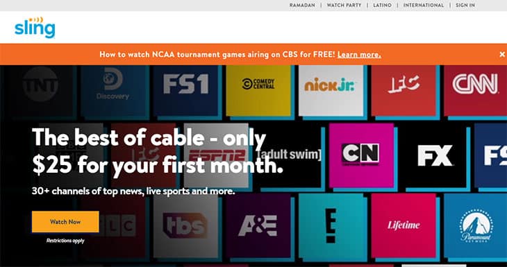 Sling TV: Price, channels, extras and more