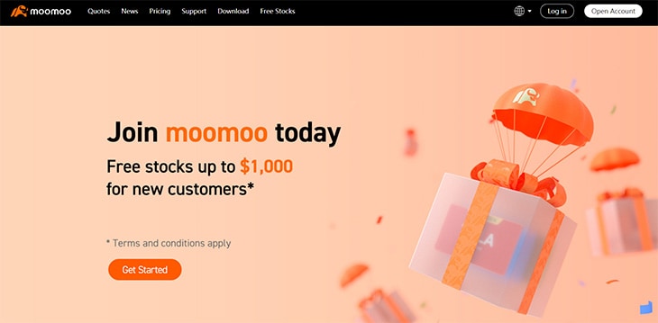 Moomoo free stock promotion