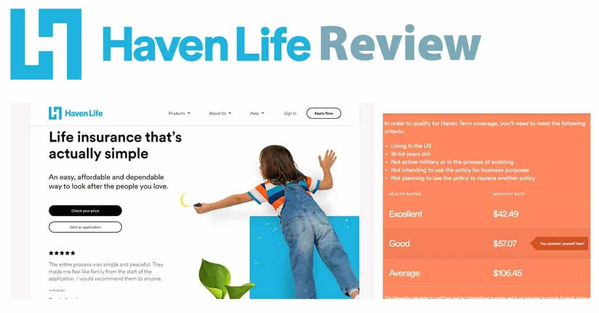 Haven Life Review 2023 Term Life Insurance Made Easy 4722