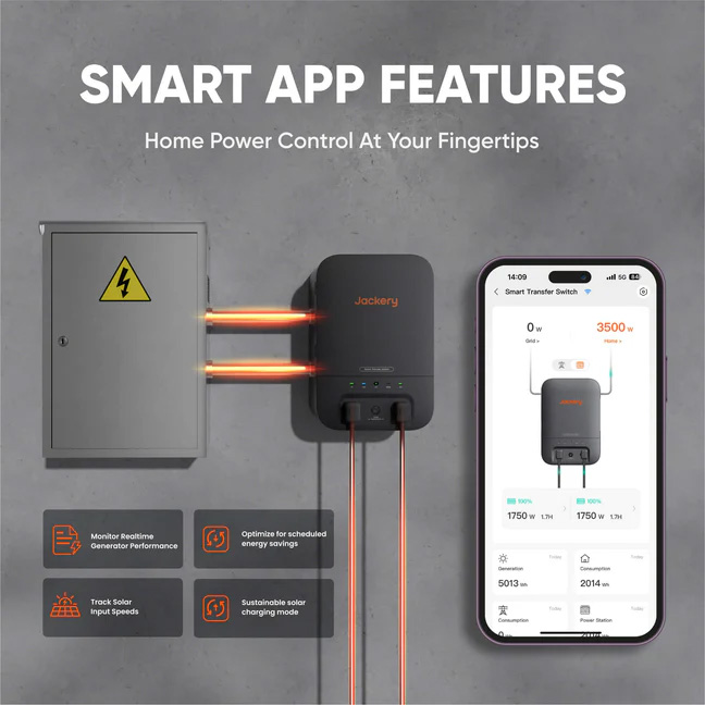 Jackery battery backup app